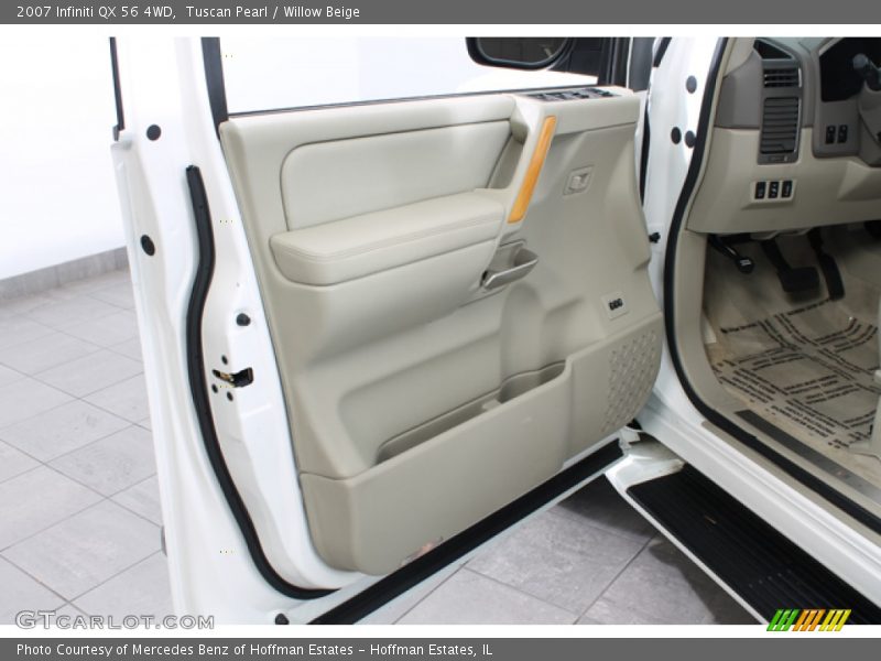 Tuscan Pearl / Willow Beige 2007 Infiniti QX 56 4WD