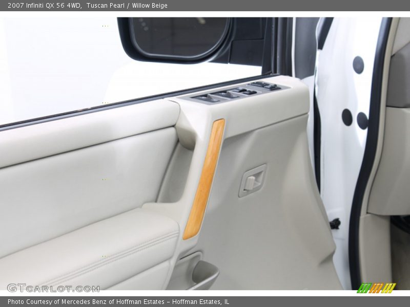 Tuscan Pearl / Willow Beige 2007 Infiniti QX 56 4WD