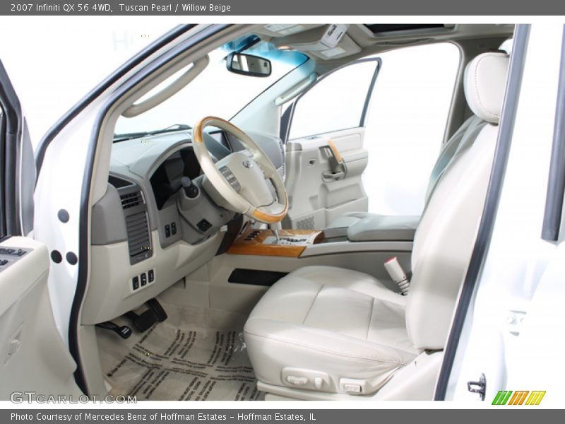 Tuscan Pearl / Willow Beige 2007 Infiniti QX 56 4WD