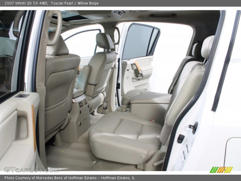 Tuscan Pearl / Willow Beige 2007 Infiniti QX 56 4WD