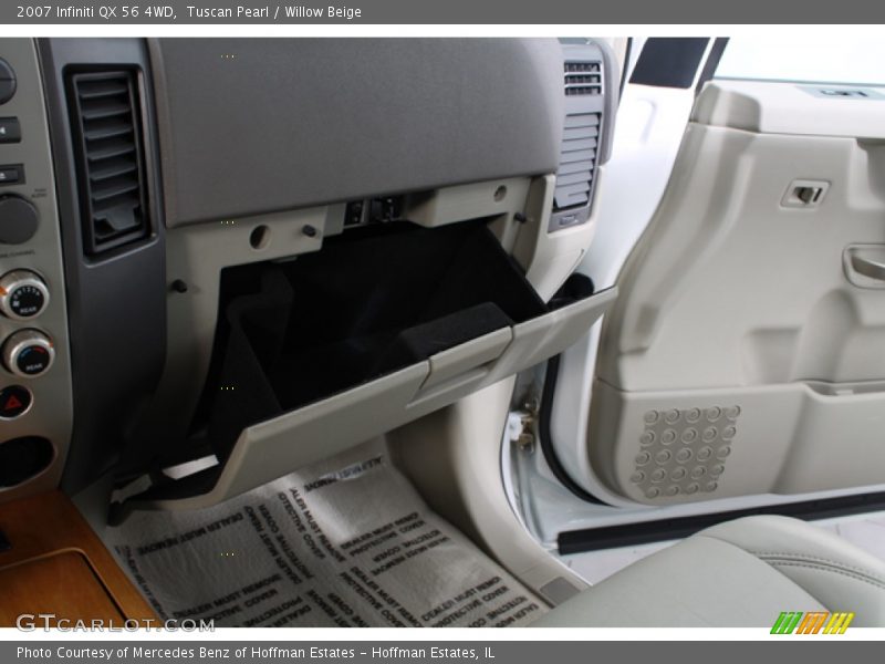 Tuscan Pearl / Willow Beige 2007 Infiniti QX 56 4WD