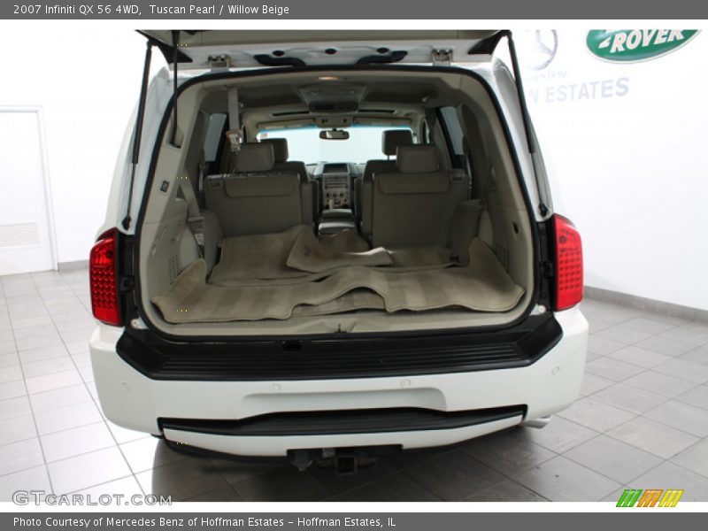 Tuscan Pearl / Willow Beige 2007 Infiniti QX 56 4WD