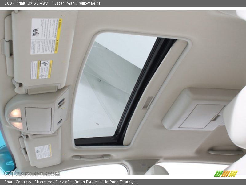 Tuscan Pearl / Willow Beige 2007 Infiniti QX 56 4WD