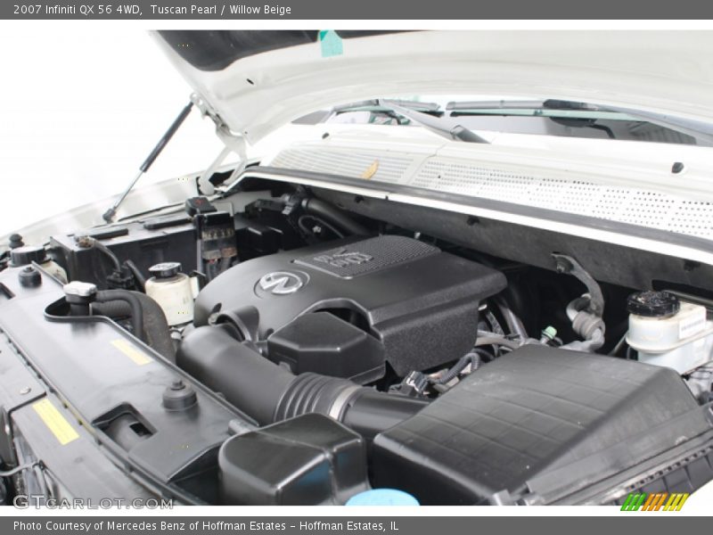 Tuscan Pearl / Willow Beige 2007 Infiniti QX 56 4WD
