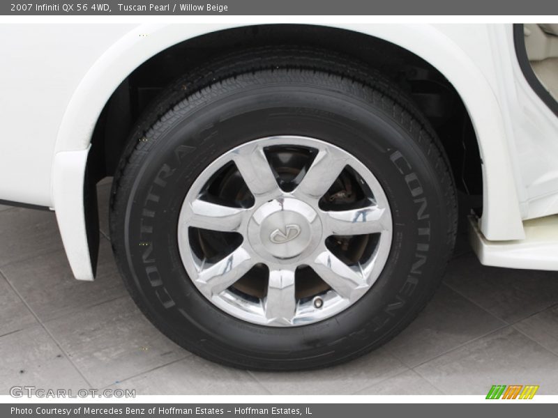 Tuscan Pearl / Willow Beige 2007 Infiniti QX 56 4WD