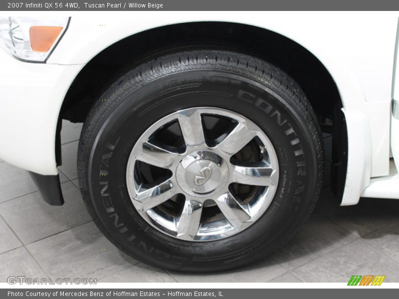 Tuscan Pearl / Willow Beige 2007 Infiniti QX 56 4WD