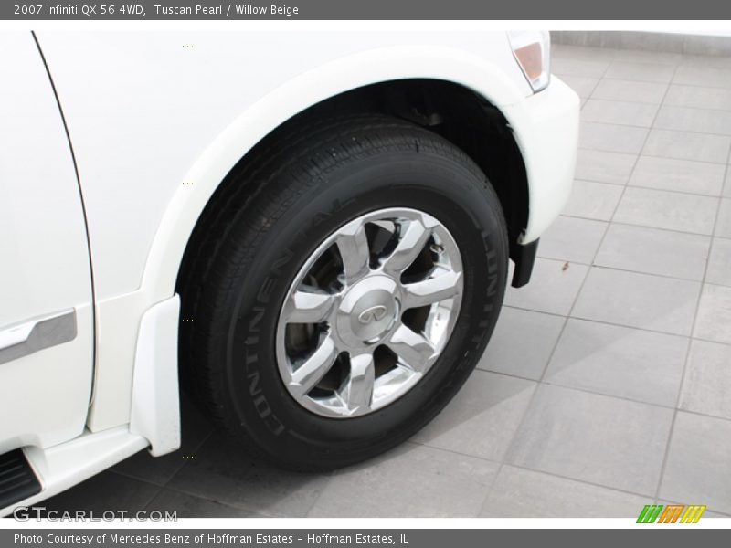 Tuscan Pearl / Willow Beige 2007 Infiniti QX 56 4WD
