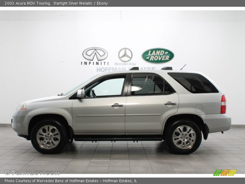 Starlight Silver Metallic / Ebony 2003 Acura MDX Touring