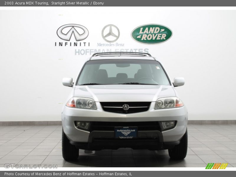Starlight Silver Metallic / Ebony 2003 Acura MDX Touring