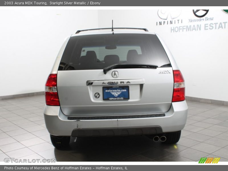 Starlight Silver Metallic / Ebony 2003 Acura MDX Touring