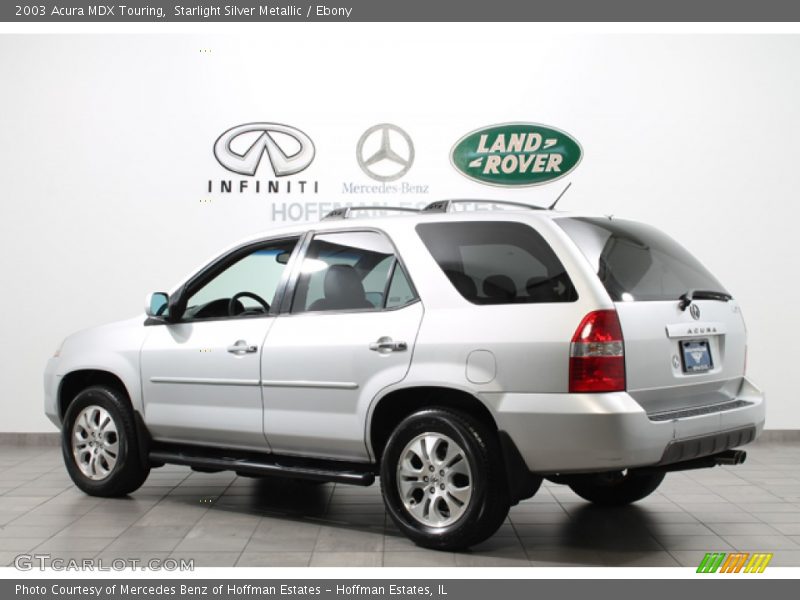 Starlight Silver Metallic / Ebony 2003 Acura MDX Touring