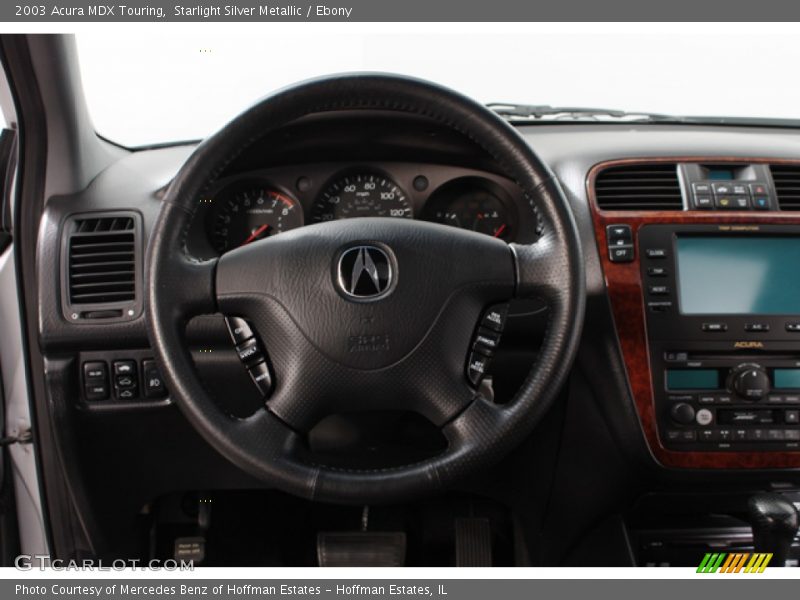 Starlight Silver Metallic / Ebony 2003 Acura MDX Touring