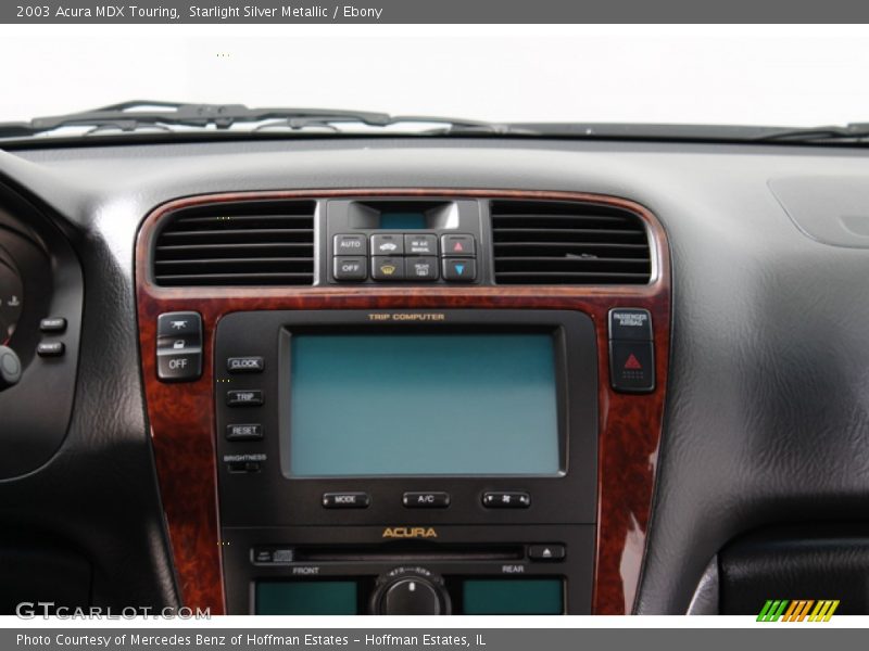 Starlight Silver Metallic / Ebony 2003 Acura MDX Touring