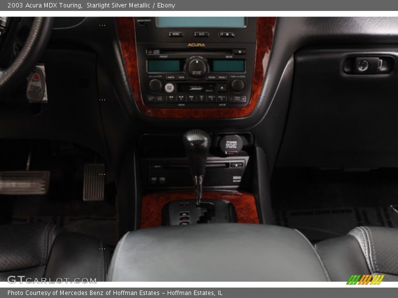 Starlight Silver Metallic / Ebony 2003 Acura MDX Touring