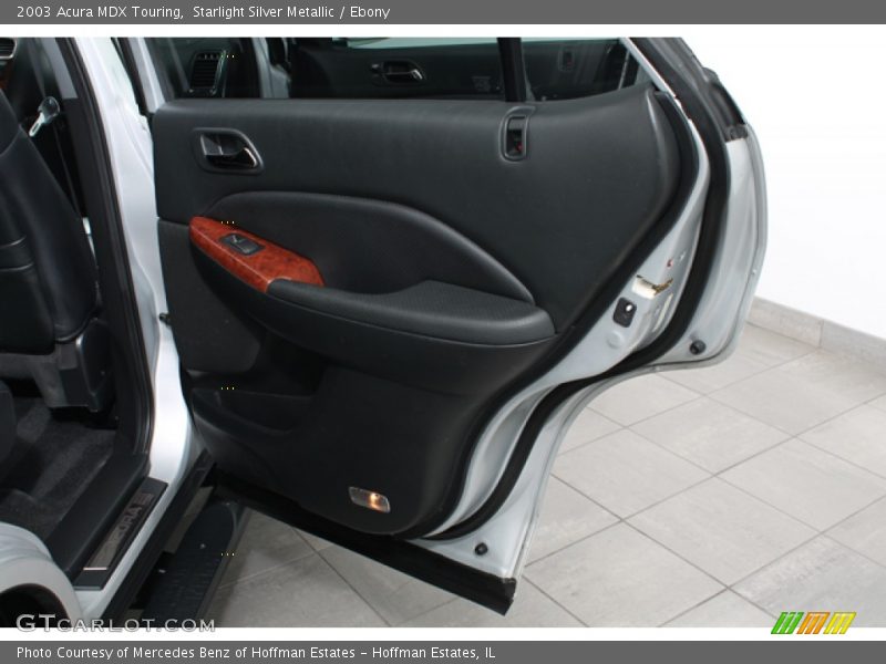Starlight Silver Metallic / Ebony 2003 Acura MDX Touring
