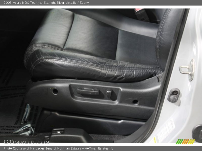 Starlight Silver Metallic / Ebony 2003 Acura MDX Touring