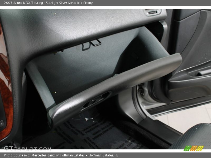 Starlight Silver Metallic / Ebony 2003 Acura MDX Touring