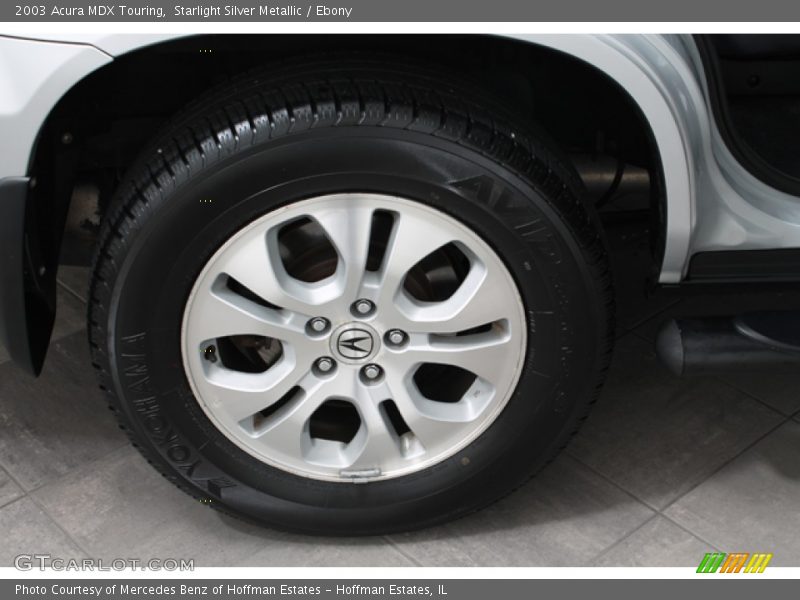 Starlight Silver Metallic / Ebony 2003 Acura MDX Touring