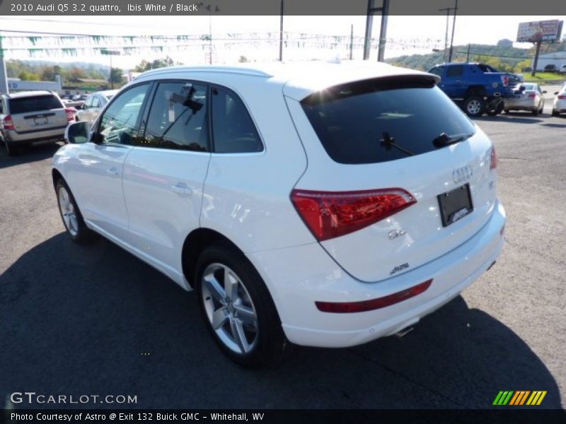 Ibis White / Black 2010 Audi Q5 3.2 quattro