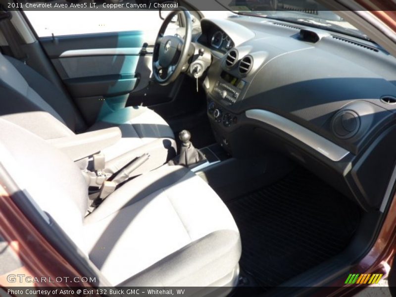Copper Canyon / Charcoal 2011 Chevrolet Aveo Aveo5 LT