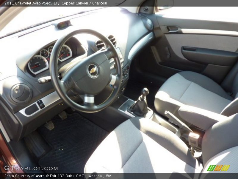 Charcoal Interior - 2011 Aveo Aveo5 LT 