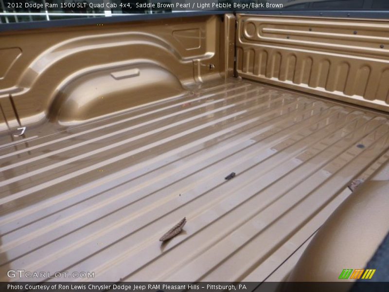 Saddle Brown Pearl / Light Pebble Beige/Bark Brown 2012 Dodge Ram 1500 SLT Quad Cab 4x4