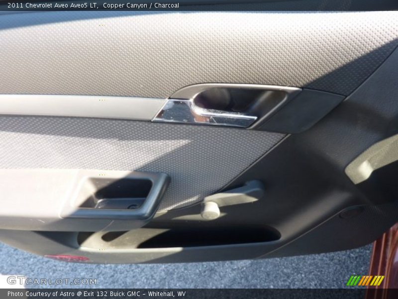 Copper Canyon / Charcoal 2011 Chevrolet Aveo Aveo5 LT