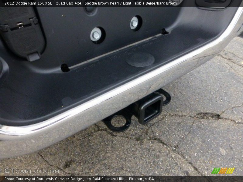 Saddle Brown Pearl / Light Pebble Beige/Bark Brown 2012 Dodge Ram 1500 SLT Quad Cab 4x4