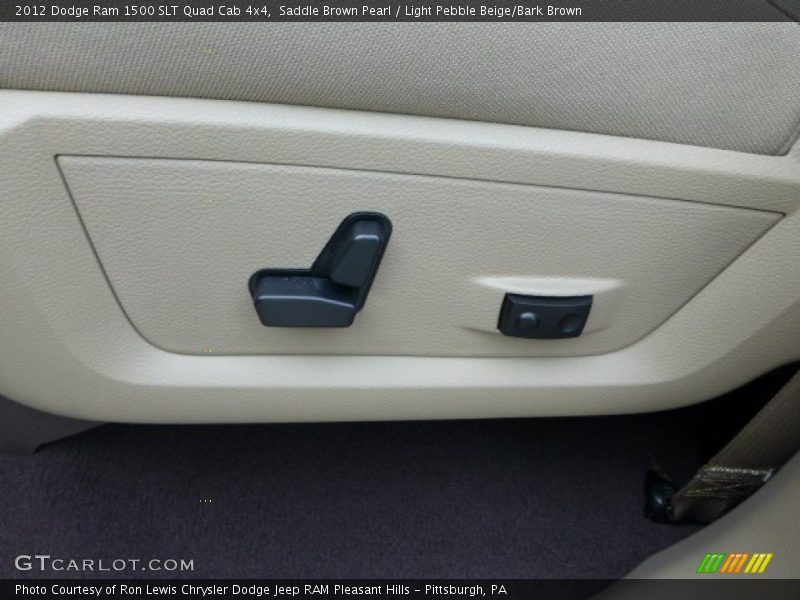 Saddle Brown Pearl / Light Pebble Beige/Bark Brown 2012 Dodge Ram 1500 SLT Quad Cab 4x4
