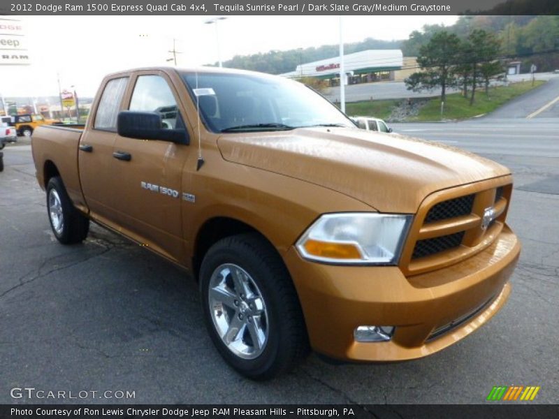 Front 3/4 View of 2012 Ram 1500 Express Quad Cab 4x4