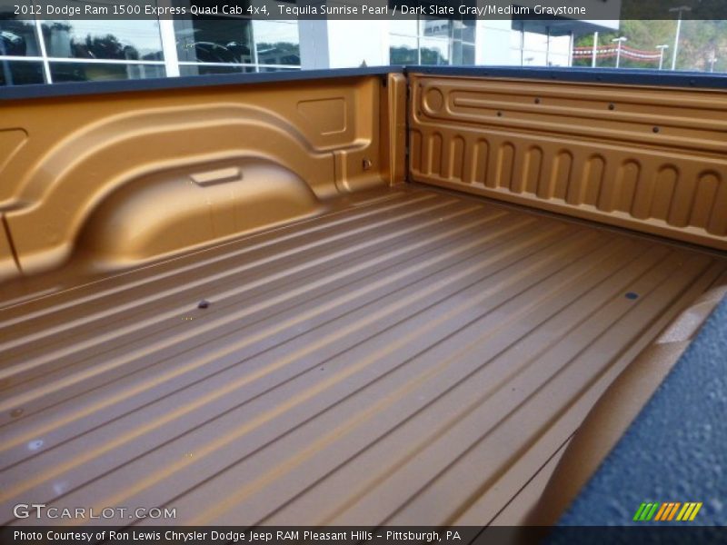 Tequila Sunrise Pearl / Dark Slate Gray/Medium Graystone 2012 Dodge Ram 1500 Express Quad Cab 4x4