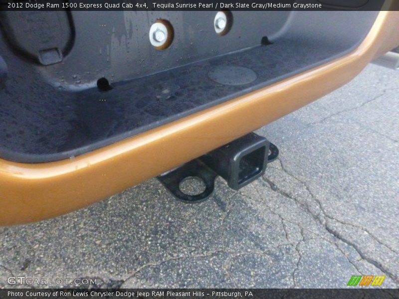 Tequila Sunrise Pearl / Dark Slate Gray/Medium Graystone 2012 Dodge Ram 1500 Express Quad Cab 4x4