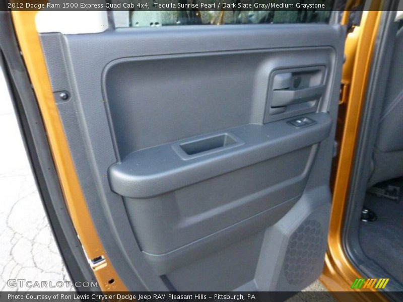 Tequila Sunrise Pearl / Dark Slate Gray/Medium Graystone 2012 Dodge Ram 1500 Express Quad Cab 4x4