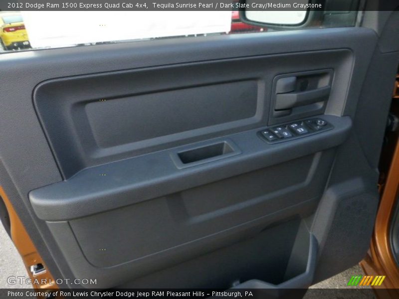 Tequila Sunrise Pearl / Dark Slate Gray/Medium Graystone 2012 Dodge Ram 1500 Express Quad Cab 4x4