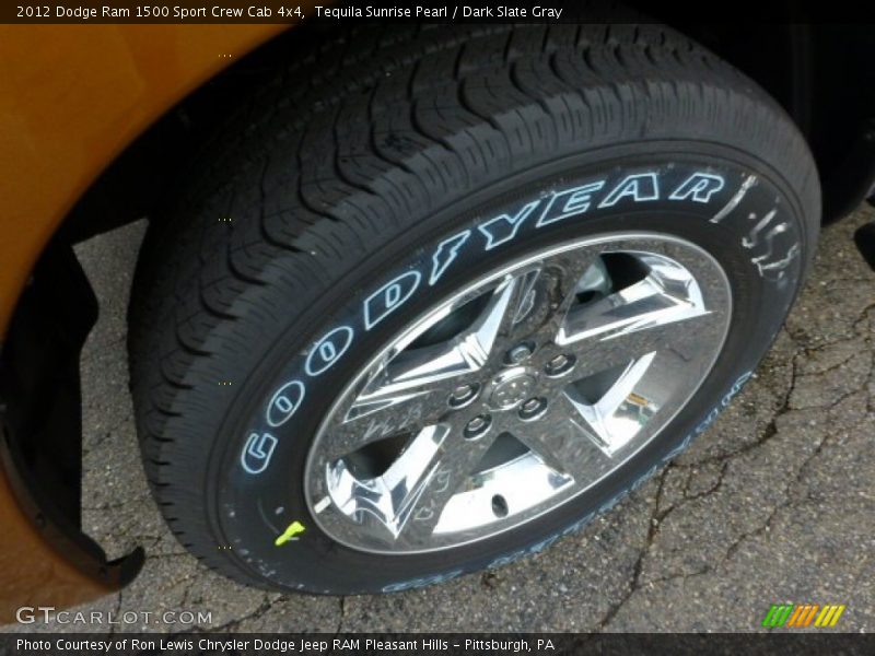 Tequila Sunrise Pearl / Dark Slate Gray 2012 Dodge Ram 1500 Sport Crew Cab 4x4