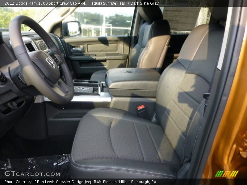 Tequila Sunrise Pearl / Dark Slate Gray 2012 Dodge Ram 1500 Sport Crew Cab 4x4