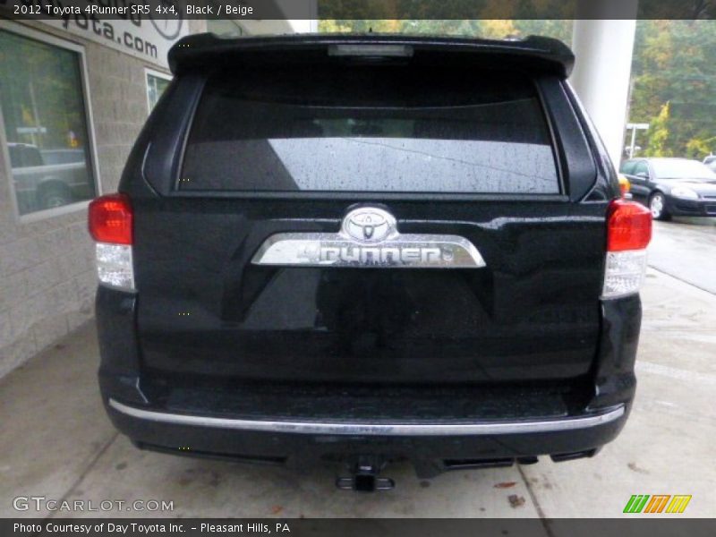 Black / Beige 2012 Toyota 4Runner SR5 4x4