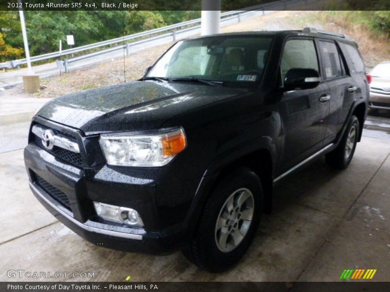Black / Beige 2012 Toyota 4Runner SR5 4x4