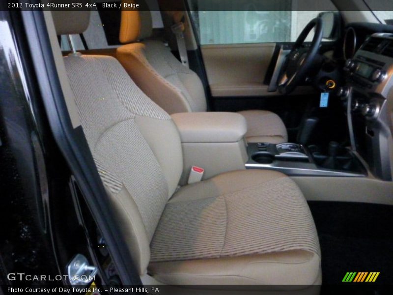Black / Beige 2012 Toyota 4Runner SR5 4x4