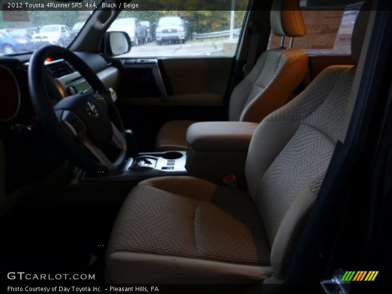 Black / Beige 2012 Toyota 4Runner SR5 4x4
