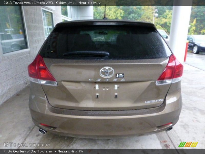 Golden Umber Metallic / Ivory 2013 Toyota Venza Limited AWD