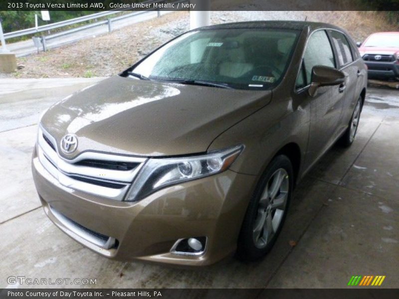 Golden Umber Metallic / Ivory 2013 Toyota Venza Limited AWD