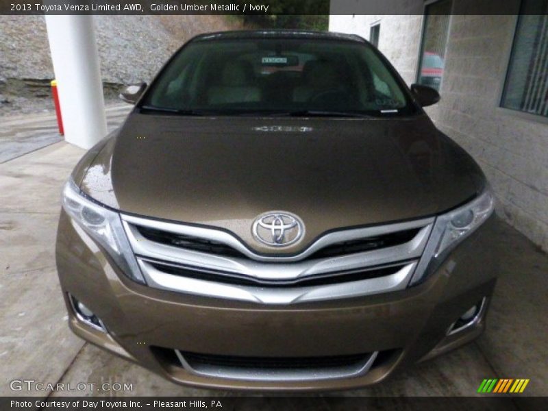 Golden Umber Metallic / Ivory 2013 Toyota Venza Limited AWD