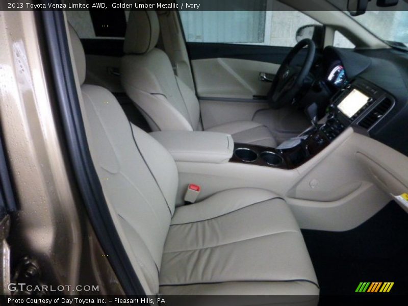 Golden Umber Metallic / Ivory 2013 Toyota Venza Limited AWD