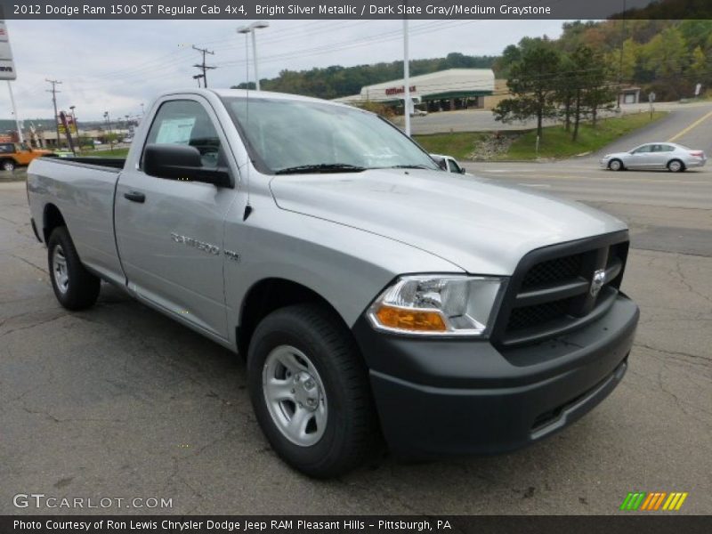 Front 3/4 View of 2012 Ram 1500 ST Regular Cab 4x4