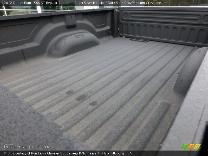 Bright Silver Metallic / Dark Slate Gray/Medium Graystone 2012 Dodge Ram 1500 ST Regular Cab 4x4