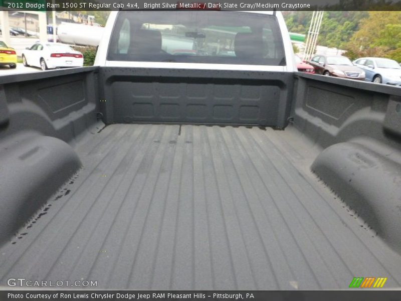 Bright Silver Metallic / Dark Slate Gray/Medium Graystone 2012 Dodge Ram 1500 ST Regular Cab 4x4