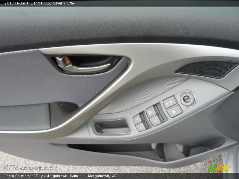 Silver / Gray 2013 Hyundai Elantra GLS