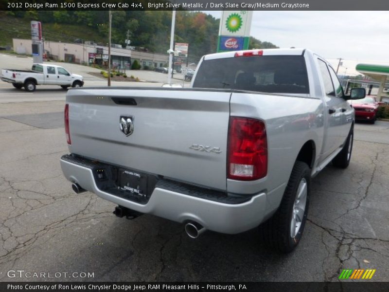 Bright Silver Metallic / Dark Slate Gray/Medium Graystone 2012 Dodge Ram 1500 Express Crew Cab 4x4