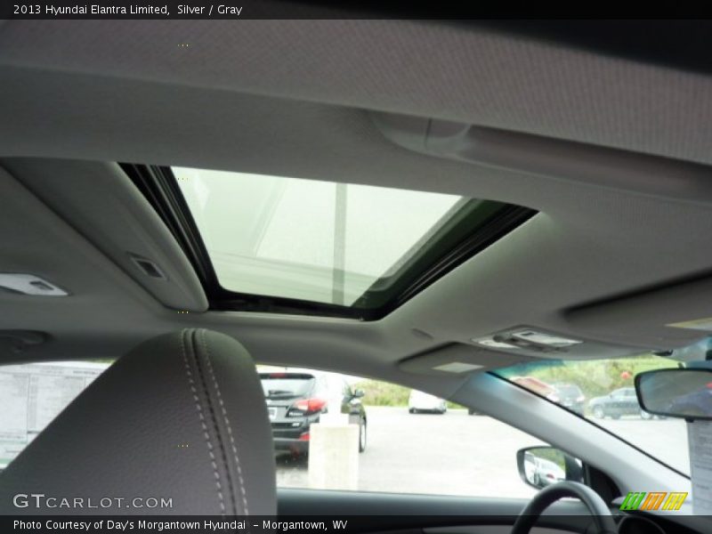 Silver / Gray 2013 Hyundai Elantra Limited